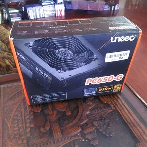 Uneec 650 Watt Power Supply 80 Plus Gold PC ATX Computer PSU 850W with UL CE Qua